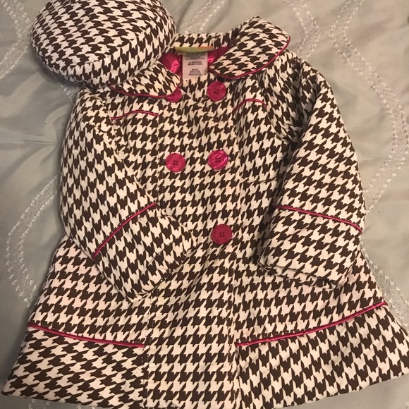 SOLD Toddlers Coat w) matching Hat - Picture 2 of 8